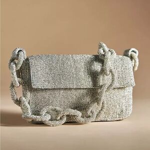 NWOT Anthro Beaded Purse